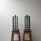 Lámparas de mesa alemanas geométricas vintage de metal. Juego de 2, Imagen 6