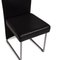 Black Leather Chair by Rolf Benz 3