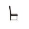 Black Leather Chair by Rolf Benz 9