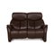 Brown Leather Nevada Sofa by Hukla 1