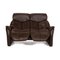 Brown Leather Nevada Sofa by Hukla 3