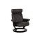 Orion Leather Stressless Armchair with Ottoman, Set of 2 10