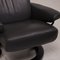 Orion Leather Stressless Armchair with Ottoman, Set of 2 5