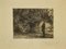 Karl Stauffer - Garden - Original Photo-Engraving by Karl Stauffer - 1889, Image 1