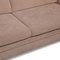 Beige Microfiber Sofa by Himolla 4