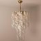 White Murano Glass Torciglione Chandeliers from Elco, 1960, Set of 2 9
