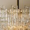 Brass and Glass Chandeliers by J.T. Kalmar for Cor, Set of 3 9