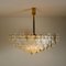 Brass and Glass Chandeliers by J.T. Kalmar for Cor, Set of 3 3