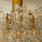 Brass and Glass Chandeliers by J.T. Kalmar for Cor, Set of 3, Image 19