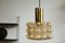 1 of the 8 Beautiful Bubble Glass Pendant Lamps by Helena Tynell, 1960 From Limburg 3