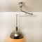 Sirrah Am/as Ceiling Lamp With Chromed Swing Arm, Franco Albini, 1960s 6
