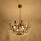 Lámparas Stilkronen italianas de cristal y latón dorado de Elco. Juego de 2, Imagen 7