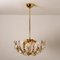 Italian Stilkronen Crystal and Gilded Brass Light Fixtures from Elco, Set of 2 16