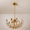 Italian Stilkronen Crystal and Gilded Brass Light Fixtures from Elco, Set of 2 17