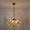 Italian Stilkronen Crystal and Gilded Brass Light Fixtures from Elco, Set of 2 10