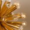 Swarovski & Gilt Brass Pendant Lamp from Ernst Palme, 1960s 3