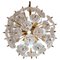 Emil Stejnar Style Val Saint Lambert Crystal Sputnik Chandelier 1