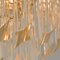 Murano Glass Flush Mount Ceiling Lamp by Venini for Isa 10