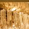 Murano Glass Flush Mount Ceiling Lamp by Venini for Isa 5