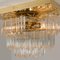 Murano Glass Flush Mount Ceiling Lamp by Venini for Isa 11