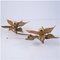 Willy Daro Style Brass Flowers Wall Lights, Set of 5 15