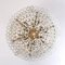 Large Ballroom Chandeliers with Blown Glass Tubes from Doria, Set of 2 7