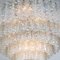 Lampadari grandi da sala da ballo in vetro soffiato di Doria, set di 2, Immagine 5