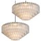 Large Ballroom Chandeliers with Blown Glass Tubes from Doria, Set of 2 1