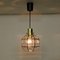 Iron and Clear Glass Light Pendants from Limburg, 1965, Set of 3 6