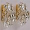 Large 5 Tiers and Gilt Metal Crystal Chandeliers from Kinkeldey, 1970s, Set of 2, Image 14