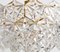 Faceted Crystal and Gilt Metal Four-Tier Chandelier from Kinkeldey, 1970s, Image 6