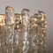 Eisglas Leuchten, 2 Wandleuchten und 2 Kronleuchter von Kalmar, 4er Set 5