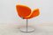 Orange Tulip Swivel Chairs by Pierre Paulinfor Artifort, 1980s, Set of 3, Image 4