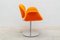 Orange Tulip Swivel Chairs by Pierre Paulinfor Artifort, 1980s, Set of 3, Image 3