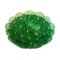 Murano Emerald Green Textured Blown Disc Glass Lamp, Image 4