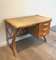 French Rattan Desk, 1970s 3