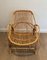 Frencg Rattan Armchairs, 1970s, Set of 2, Image 6