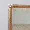 Antiker Französischer Spiegel aus Vergoldetem Holz 5