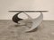 Vintage Propellor Coffee Table by Knut Hesterberg for Ronald Schmitt, 1960s 3