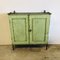 Green Walnut Cabinet on Steel Frame, Image 8