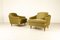 Danish Green Velvet Lounge Chairs, 1950s, Set of 2 8