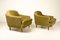 Danish Green Velvet Lounge Chairs, 1950s, Set of 2, Image 3