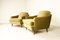 Danish Green Velvet Lounge Chairs, 1950s, Set of 2, Image 2