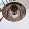 Lámpara colgante antigua grande de vidrio y mercurio, Imagen 6