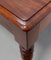 English Solid Mahogany Desk, 1850s 7