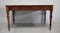 English Solid Mahogany Desk, 1850s 1