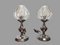 Vintage Chrome Table Lamps, Set of 2 6