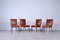 Italian Table and Office Chairs from Trau, 1960s, Set of 5, Image 22