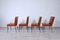 Italian Table and Office Chairs from Trau, 1960s, Set of 5 20
