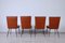 Italian Table and Office Chairs from Trau, 1960s, Set of 5 19